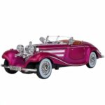 ماکت ماشین ناب سل مدل چه ژی مدل مرسدس بنز فلزی چراغدار موزیکال 500K Mercedes Benz - Image 2